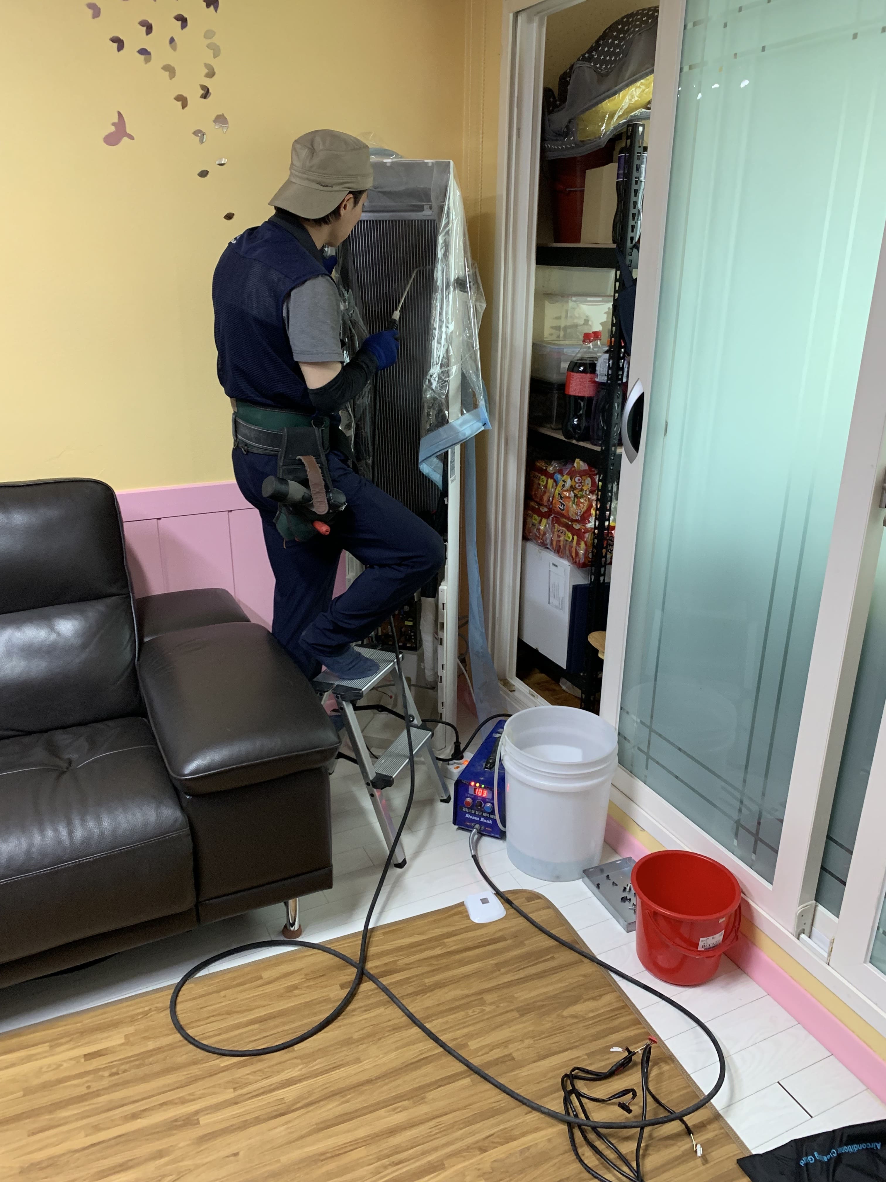 평택에어컨설치 과정 사진 18